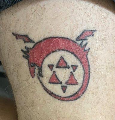 Homunculus tattoo