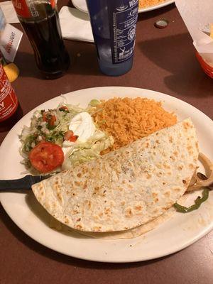 Fajita quesadilla