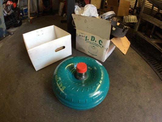 Brand new torque converter.