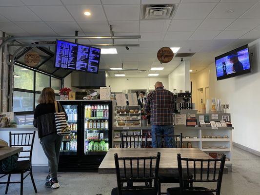 Counter and tables