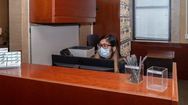 Walnut Street Smiles (formerly Premier Dentistry of Philadelphia) - Welcome Desk