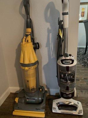 Both vacuums working like new again.