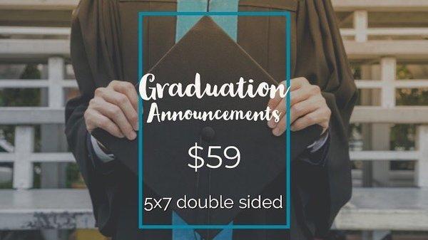 Order your graduation announcements today. Time is running out!