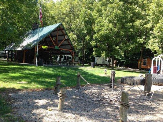 Camping fun at Austin Lake Park