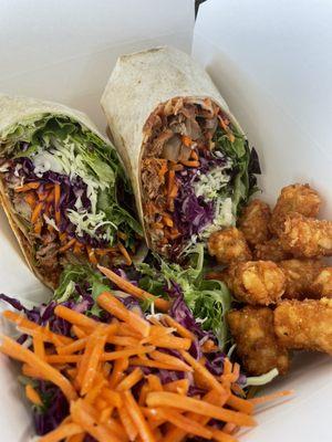 Red rover barbecue wrap