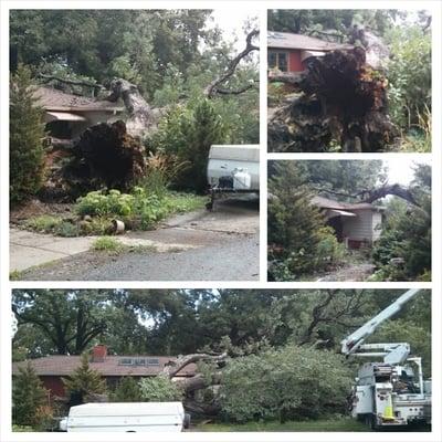 Storm damage? We can help 24/7!