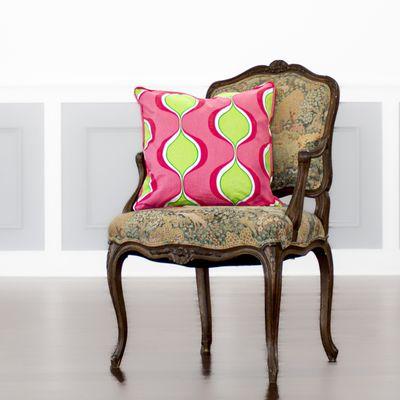 Coral Throw Pillow by Sullivan Mercantile.