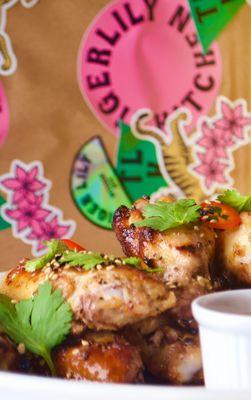 Grilled Lemongrass Chicken Wings