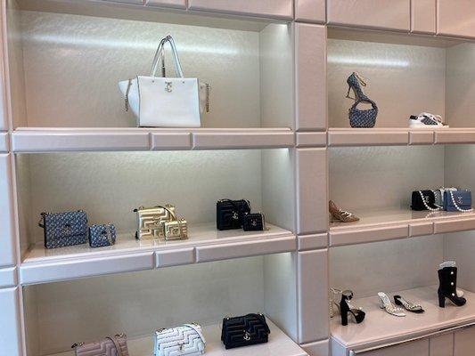 Handbag & Shoe Display