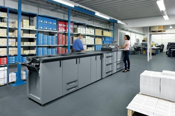 Konica Minolta Production Printers from MBS Business Systems.