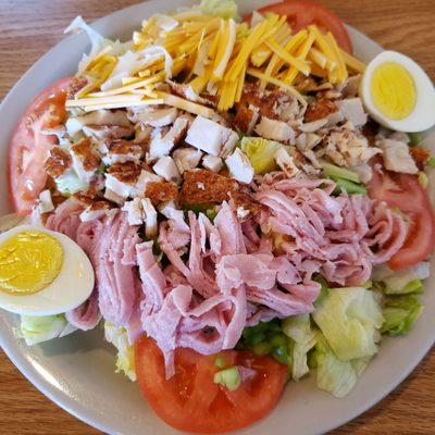 Chef Salad was scrumptious with great presentation. I finished the whole plate.