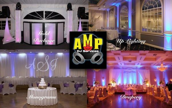 A Touch Of Elegance, AMP DJ Services & Photo Booth, and That's A Wrap Creations, all under one roof! One Stop Shopping!