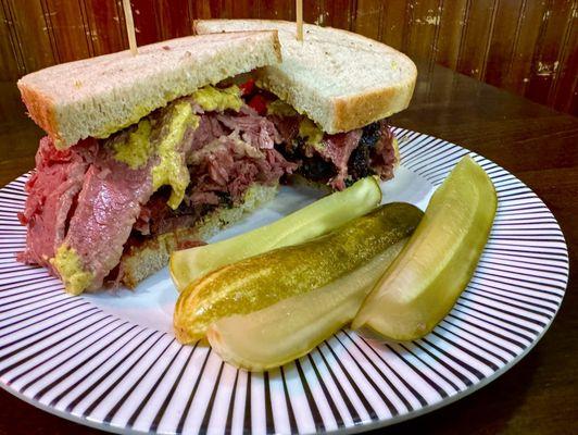 Corned Beef and Pastrami Sandwich