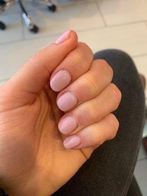 Dip on my natural nails