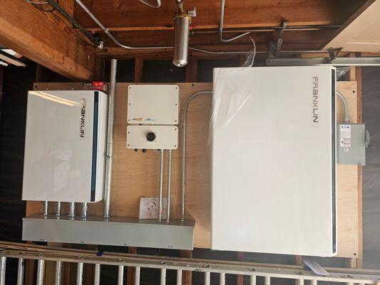 FranklinWH Battery Energy Storage System in San Francisco Bay Area, Solar Electric, Emergency Power