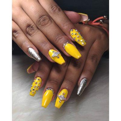 Yellow/silver full set