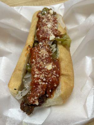 6" Italian Sausage sub