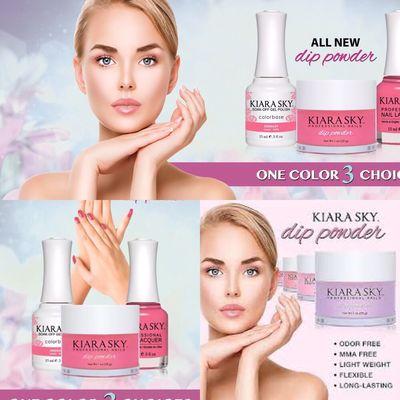 All New Dipping Powder , One Color 3 Choices Now Available at #cincoranchcreativenails & #serenitypedispa