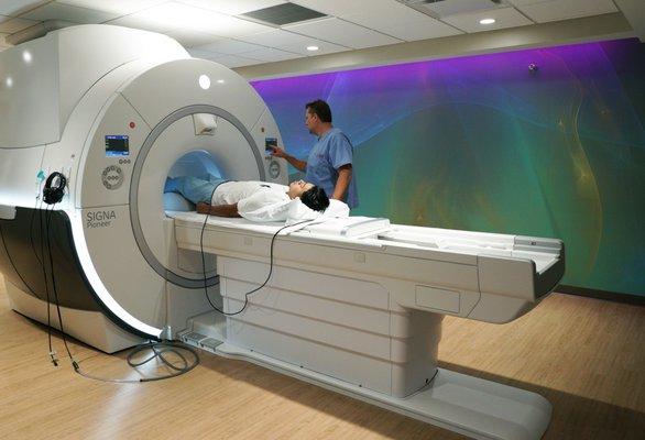 Research shows that our beautiful, color changing Ambient Wall allows patients to relax and experience optimum comfort during their MRI.