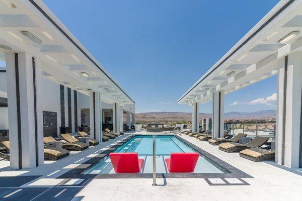 Evo | Rooftop Pool with Vegas Strip Views