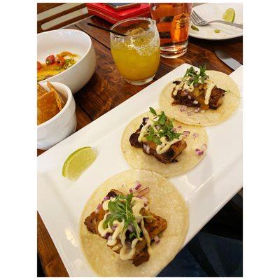 Pork belly Tacos