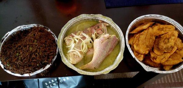 Authentic Haitian Food.