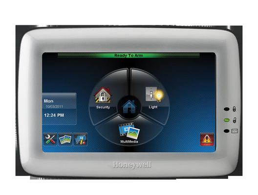 Honeywell Total connect touch screen security controller and automation system.