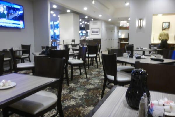 Newly renovated restaurant