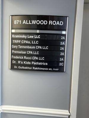 Kraminsky Law 871 Allwood Road, Suite 2A Clifton, New Jersey