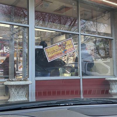 The sign is out it's Fat Tuesday Paczki Time!