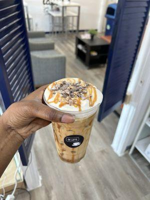 Toffee Crunch Latte