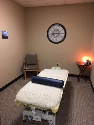 Each of our treatment rooms are equipped with hi-low tables (electric tables that adjust height up and down), and comfortable...