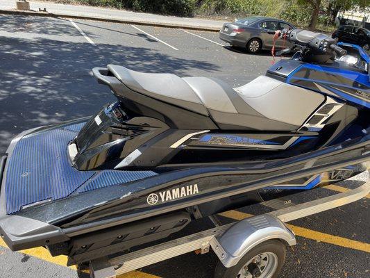 We also do Yamaha Fiberglass Jet Ski repair as  well as Gel Coat  Restoration Repair .We are committed to satisfying our customers request.