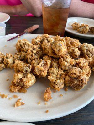 Fried mushrooms