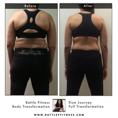 Weight loss [Size Journey] Full Body Transformation.