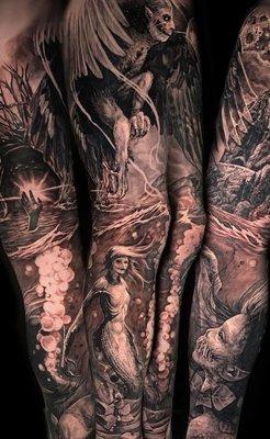 Leg sleeve by Chuck James