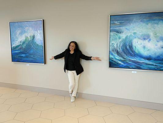 Seascapes by Arrachme at NAPPI Upstate New York University Building