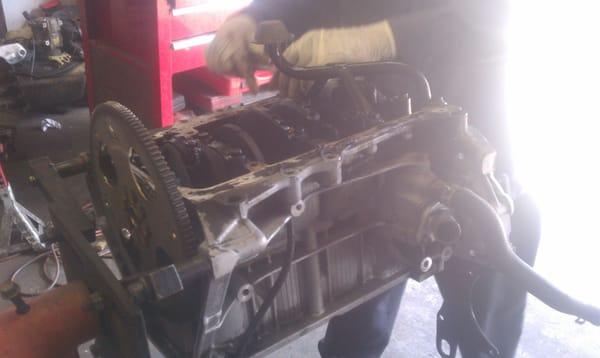 We do complete engine rebuild!