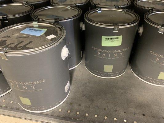 Paint from Restoration Hardware.