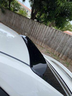 Rear Window Spoiler