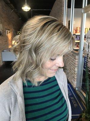 Color highlights and cut by Adly