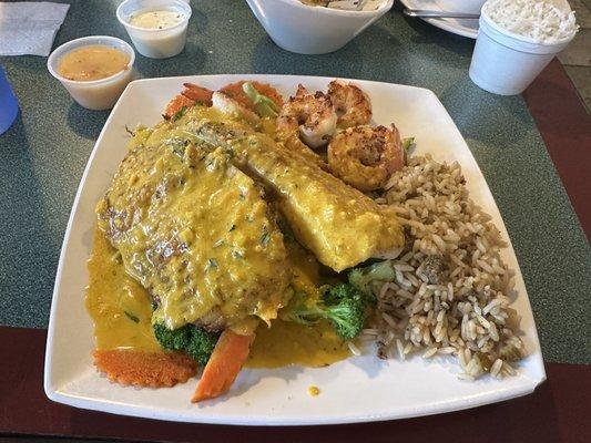 Snapper and Étouffée