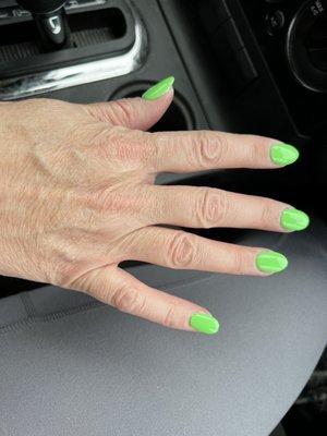 My mom's nails