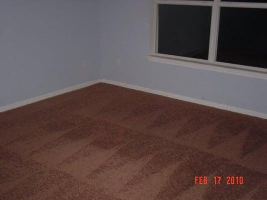 before carpet heavily stained! this is amazing difference!