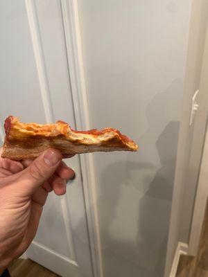 Nice and thin crust.