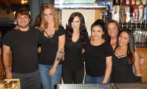 Fun and friendly bartenders. Kurt, Devin, Katie, Perla, Aly and Sabrina.