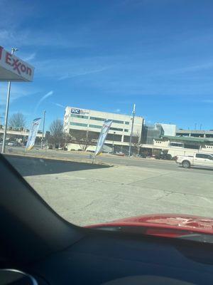 This store is straight across Governors Drive from the building in this picture