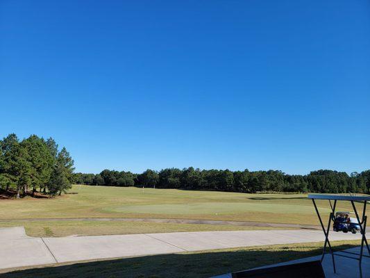 View from the patio