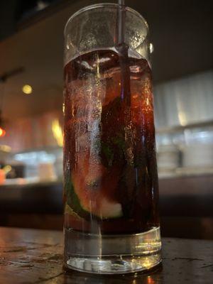 Boysenberry mojito