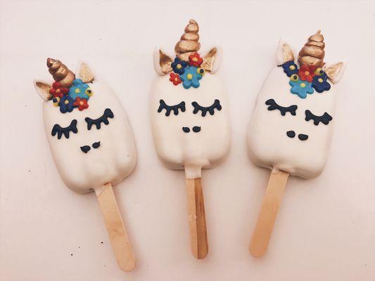 Unicorn cakepop